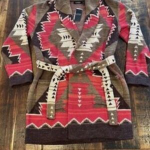 Ralph Lauren Shawl collar cardigan with belt